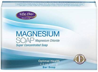 Life-Flo Magnesium Bar Soap | Super Concentrated with Calming Magnesium