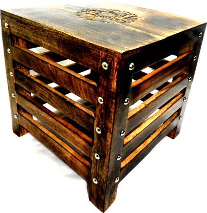 Saharanpur Wood Collection Stool