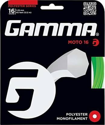 Gamma Moto 16G Tennis String 1.29 Tennis String - 12 m