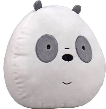 We Bare Bears Smiling Panda Bear Face Plush 25 cm  - 25 cm