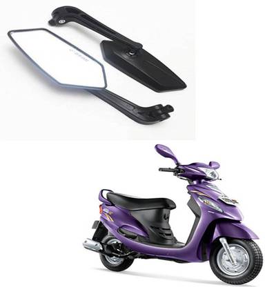 BRPEARl Manual Rear View Mirror For Mahindra Gusto