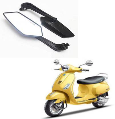 BRPEARl Manual Rear View Mirror For Piaggio Vespa LX