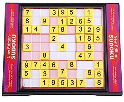 RVM Toys Sudoku Board Games for Kid & Adult Completely Addictive Number Puzzle Math Game Educational Toy Educational Board Games