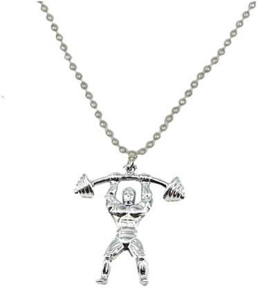 faynci Car Hanging Charm, Car Decorative Designer Metal Jim Bodybuilding Weight Lifting Hanging Ornament Car Hanging Ornament