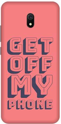 UMPRINT Back Cover for Redmi 8A