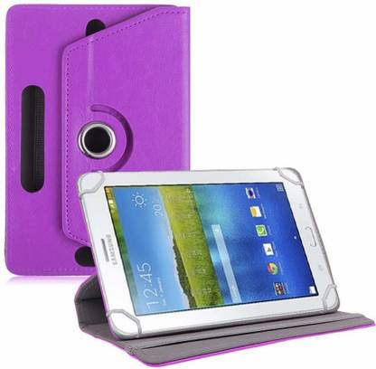 TGK Flip Cover for Samsung Galaxy Tab 3 Lite SM-T113 - 7 Inch / 360 Degree Rotating Leather Case