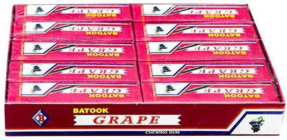 batook Grape Grape Chewing Gum