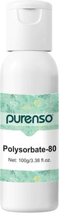 PURENSO Polysorbate 80 (Tween 80), 100g Face Wash