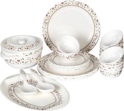 Servewell Pack of 31 Melamin 31 pc Dinner Set Dinner Set