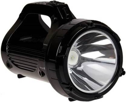 Fankle 200 Meters Long Range Rechargeable Torch 8 hrs Torch Emergency Light