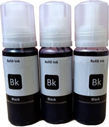 RODEX 003 Ink Refill for Compatible [3-bk]Epson 003 ink use for in printar Epson L5190 , L3150 , L3110 , L1110 , L4150 , L6170 Black Ink Bottle
