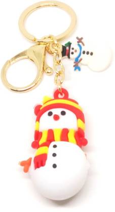 Trunkin TRN3406 Cute Snowman Iceman Christmas Snow Xmas Keyring Key Chain