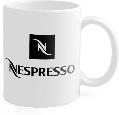 ANDV Nespresso Coffee Logo Printed Tea & Coffee (M-BDAB190CBF) Ceramic Coffee Mug