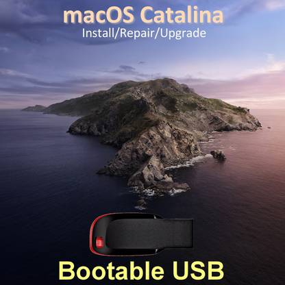 osguru macOS Catalina 10.15.x (Latest) Reinstall/Repair/Restore/Upgrade 16GB Bootable USB Pen Drive (64-Bit)
