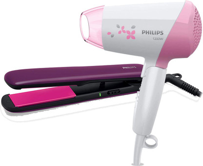 Philips hair dryer with straightener