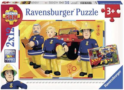 RAVENSBURGER Fireman Sam Jigsaw Puzzle (2 X 12 Piece)