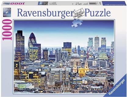 RAVENSBURGER Puzzles Above The Roofs Of London, Multi Color (1000 Pieces)