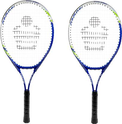 COSCO Junior Drive 26 (26 Inches) (Color on Availability) Pack of 2 Multicolor Strung Tennis Racquet