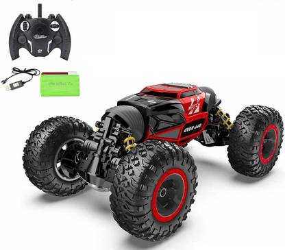 Kian Collections 1:16 Scale Double-sided 2.4GHz RC Car One Key Transform All-terrain Off-Road Vehicle Varanid Climbing Car Remote Control Toys