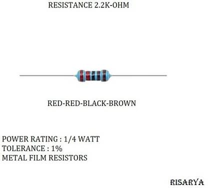 RISARYA RTS-R-2.2K Fixed Resistor
