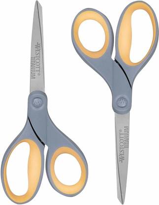Westcott Titanium Bonded Scissors, Straight-Handle Scissors