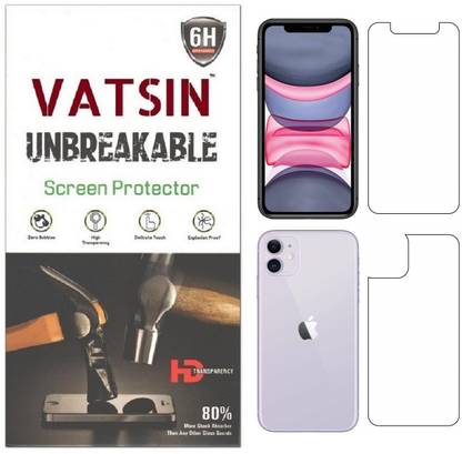 Vatsin Front and Back Screen Guard for Apple iPhone 11 Pro Max