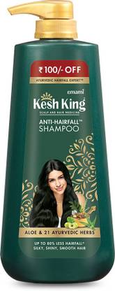 Kesh King Ayurvedic Anti Hairfall Shampoo| 21 Natural Ingredients|Smooth Hair  (600 ml)