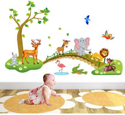 ShopGlobal Removable 58 cm Wall Sticker