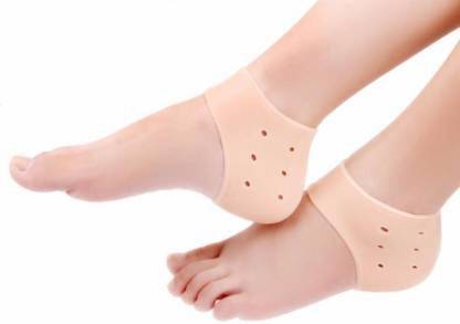 HANUMANT TEXTILES Heel Socks Silicone Heel anti-Crack Sets Heel Support Heel Support 013 Heel Support