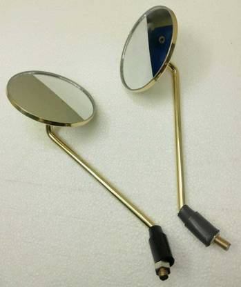 KOHLI BULLET ACCESSORIES Manual Rear View Mirror For Royal Enfield Classic 500, Classic 350