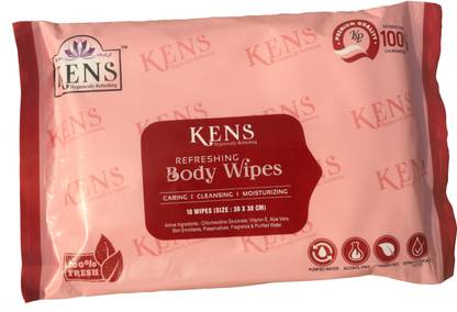 SNR GADGETS KENS HYGIENICALLY REFRESHING BODY WIPES