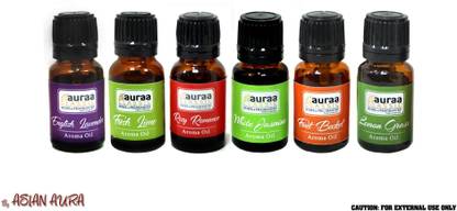 Asian Aura Jasmine Aroma Oil Aroma Diffuser Oil (White Jasmine) Pack Of 1 10 ml