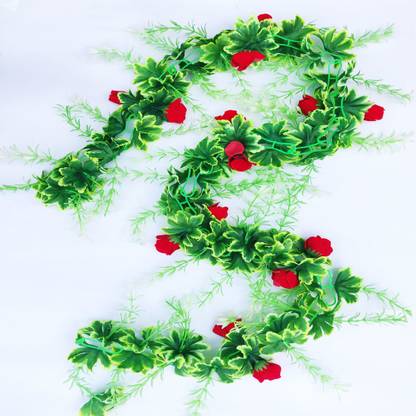 artificial hub wall hanging chain rose artificial flower Multicolor Rose Artificial Flower