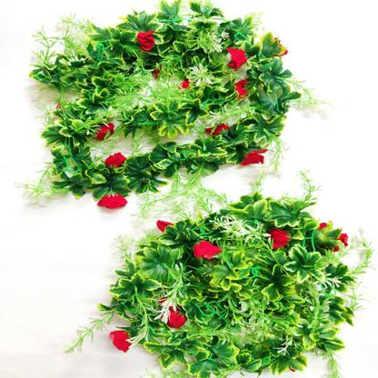 artificial hub wall hanging chain Multicolor Rose Artificial Flower