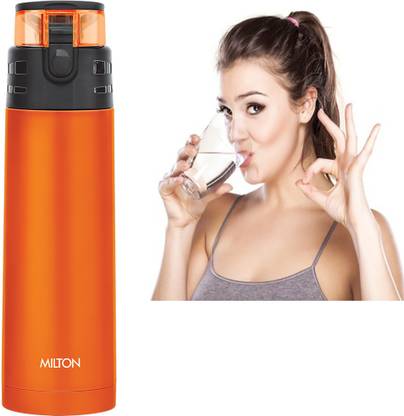 Milton Atlantis 900 Thermosteel Water Bottle Orange 750 ml Milton Atlantis 900 Thermosteel Water Bottle Orange 750 ml