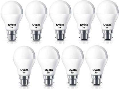 Oyota 7 W Basic Standard B22 LED Bulb