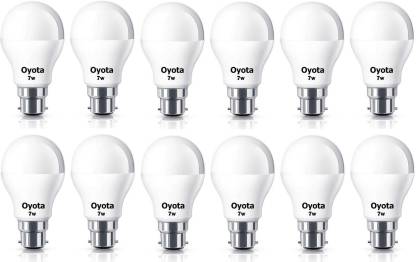 Oyota LED-B22-W7-P12-S137 7 W Standard B22 LED Bulb