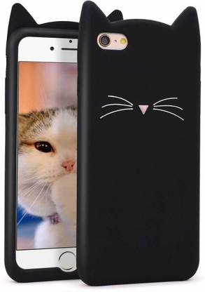 Cocklet Back Cover for Apple iPhone 5 Cat Case Cute Soft Silicone Cat Design Of Ear Meow