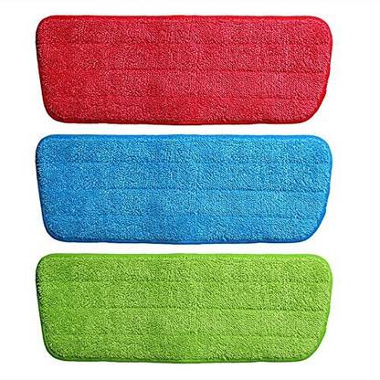 vepson Microfiber Spray Mop Pads Practical Cleaning Mop Head Pad Washable Mop Floor Dust Cleaning Wet and Dry Microfibre Cleaning Cloth