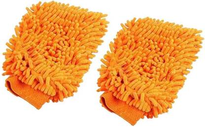 Ray crush Cleaning Gloves For AC, Car, Desktop Set Of 2 Wet and Dry Glove