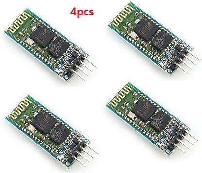 Super Debug 4 Pcs HC-06 Bluetooth Wireless RF Transceiver Module (Pack of 4) Micro Controller Board Electronic Hobby Kit