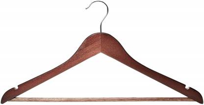 HKC HOUSE Wooden Shirt Pack of 50 Hangers For  Shirt