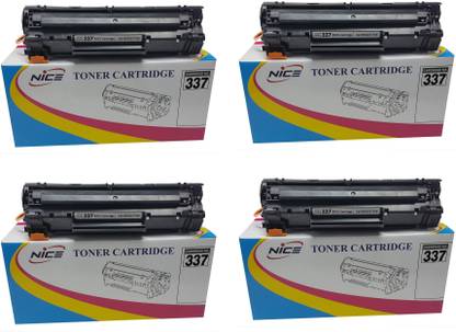 NICE for imageCLASS MF241d Printer (Set of 4 PCs 337 Cartridge) Black Ink Toner