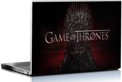 PIXELARTZ Laptop Skin - Game of Thrones - Iron Throne (1031) - HD Quality - 15.6 Inches Vinyl Laptop Decal 15.6