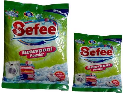Sefee Detergent Powder (Extra Strong) 150G + 120G Pack of 2 Detergent Powder
