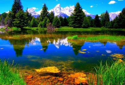 Beautiful Nature Wallpapers canvas print art extra large size jumbo painting Poster For Living Room,Bedroom,Office,Kids Room,Hall Canvas Art