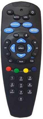 UNBREAKABLE Remote Controller With Universal Button Compatible With All TV/LED/LCD Tata sky Remote Controller