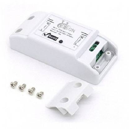 Hoteon 10A Smart Switch 220V WiFi Switch 90-250V Wireless Remote Voice Control Via iOS Android (Pack of 1, SS02 10A Smart Switch)