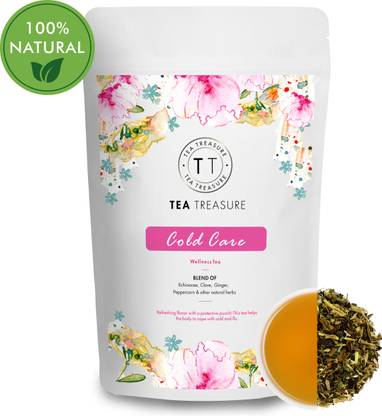 TeaTreasure Darjeeling Super Green Tea for Weight Loss - 100 Gm Herbal Tea Pouch