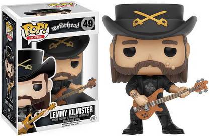 Funko Pop Rocks: Lemmy Kilmister Action Figure [Cat_4989]